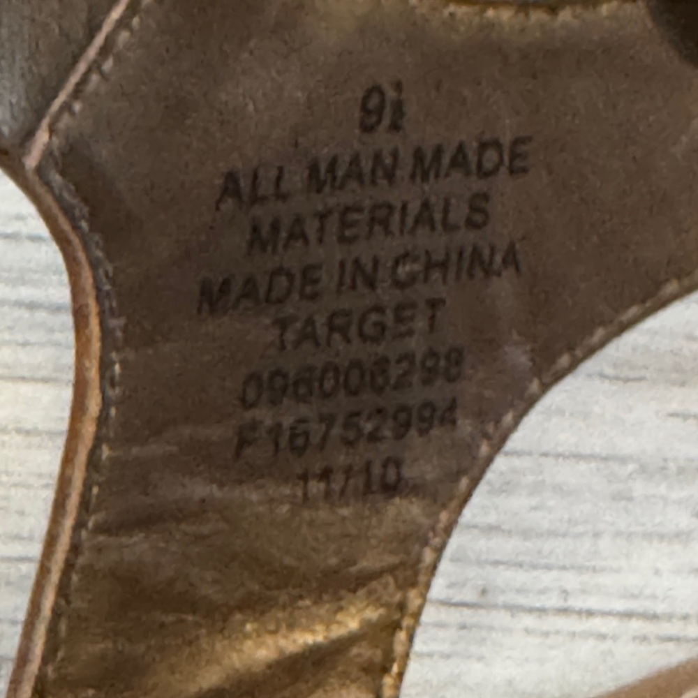 Women's Tan Platform Sandals - Picture 2 of 7